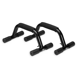 Sturdy Push-Up Bars, Pair, Black