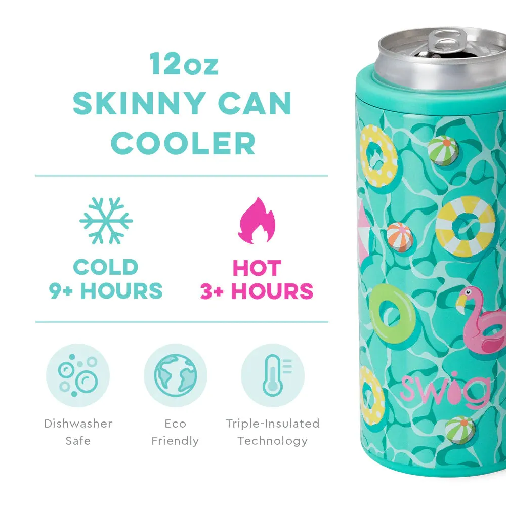 SWIG 12 oz Skinny Can Cooler, Lazy River