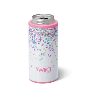 SWIG 12oz Skinny Can Cooler, Confetti