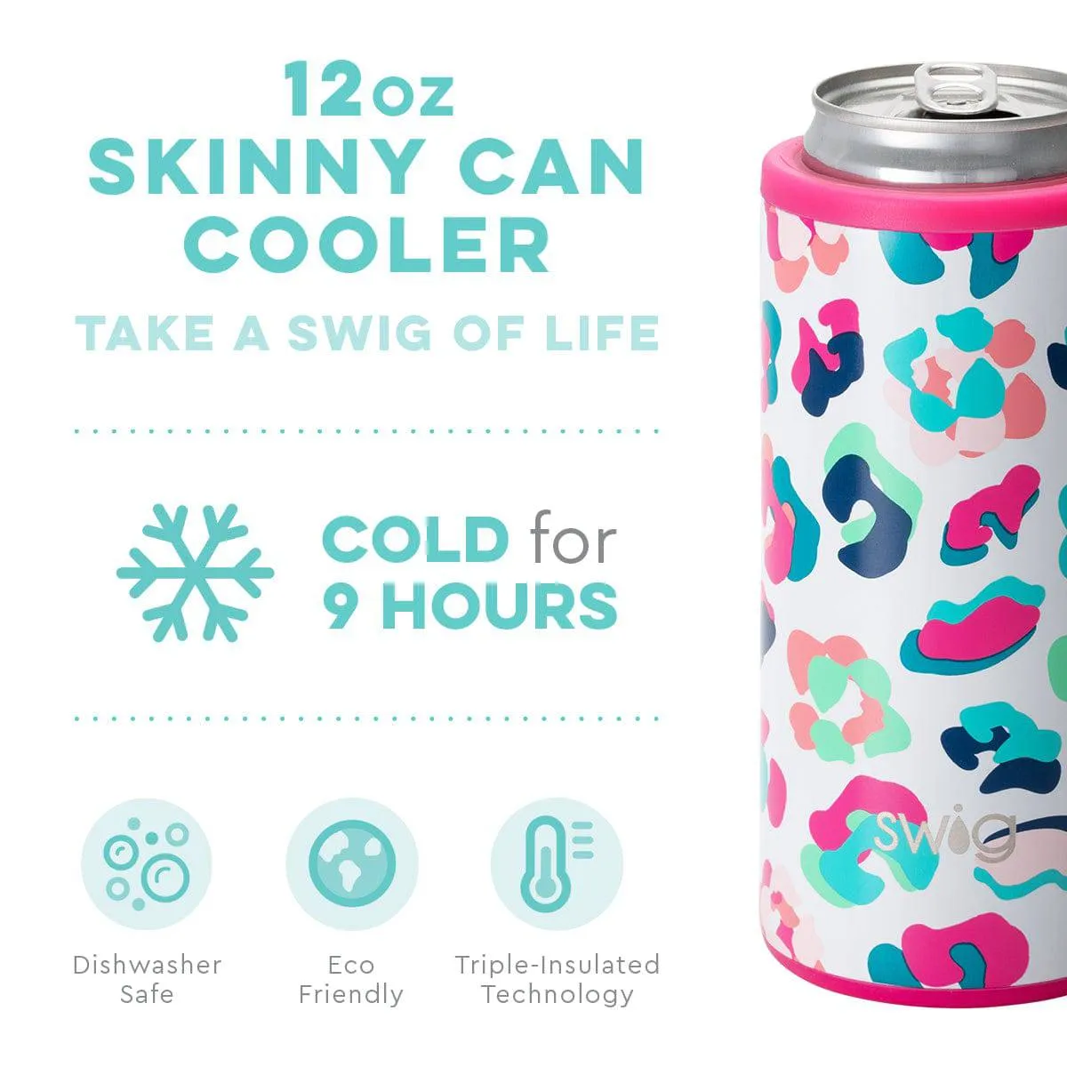 Swig - Skinny Can Cooler 12oz