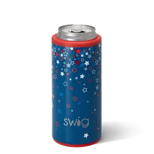 Swig Skinny Can Cooler Starburst