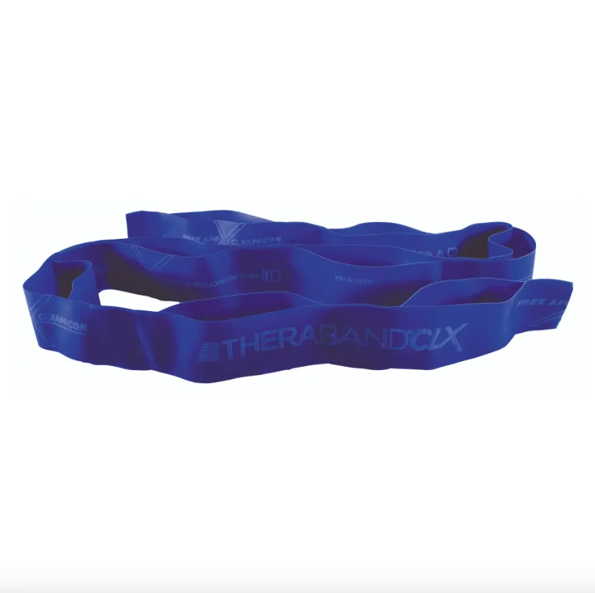 TheraBand® Non-Latex CLX™ Consecutive Loops, 25 Yard Dispenser Box