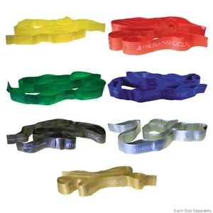 TheraBand® Non-Latex CLX™ Consecutive Loops, 25 Yard Dispenser Box