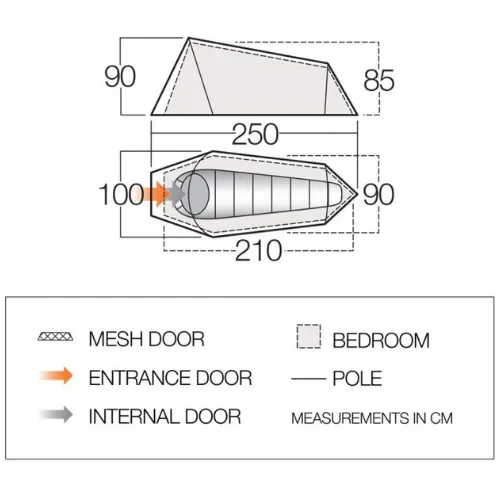 Vango | Soul 100 | 1-Man Tent