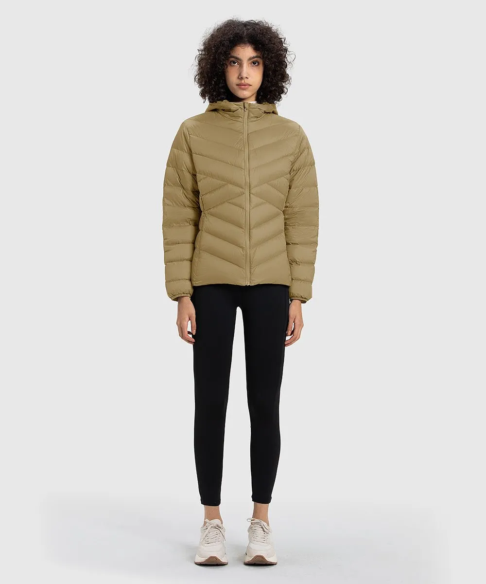 Women's Microlight Packable Puffer Jacket