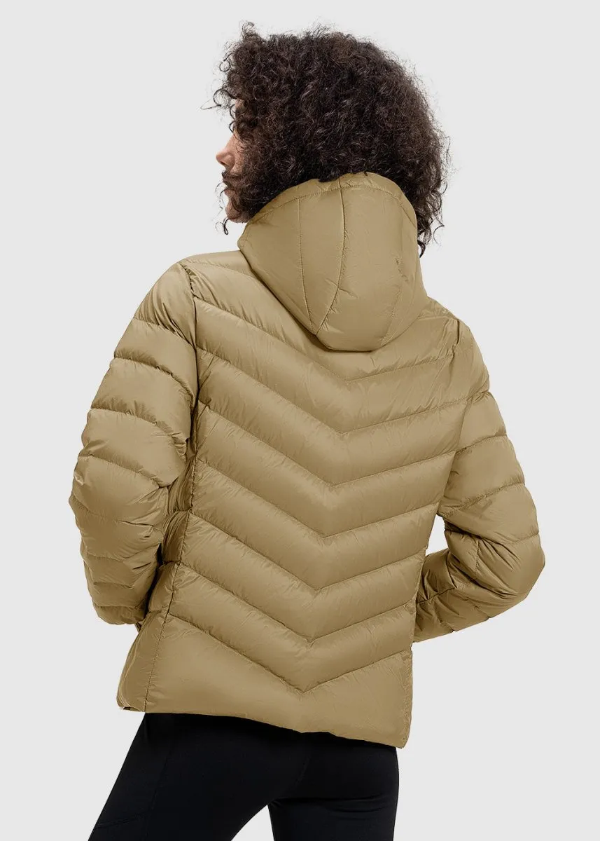 Women's Microlight Packable Puffer Jacket