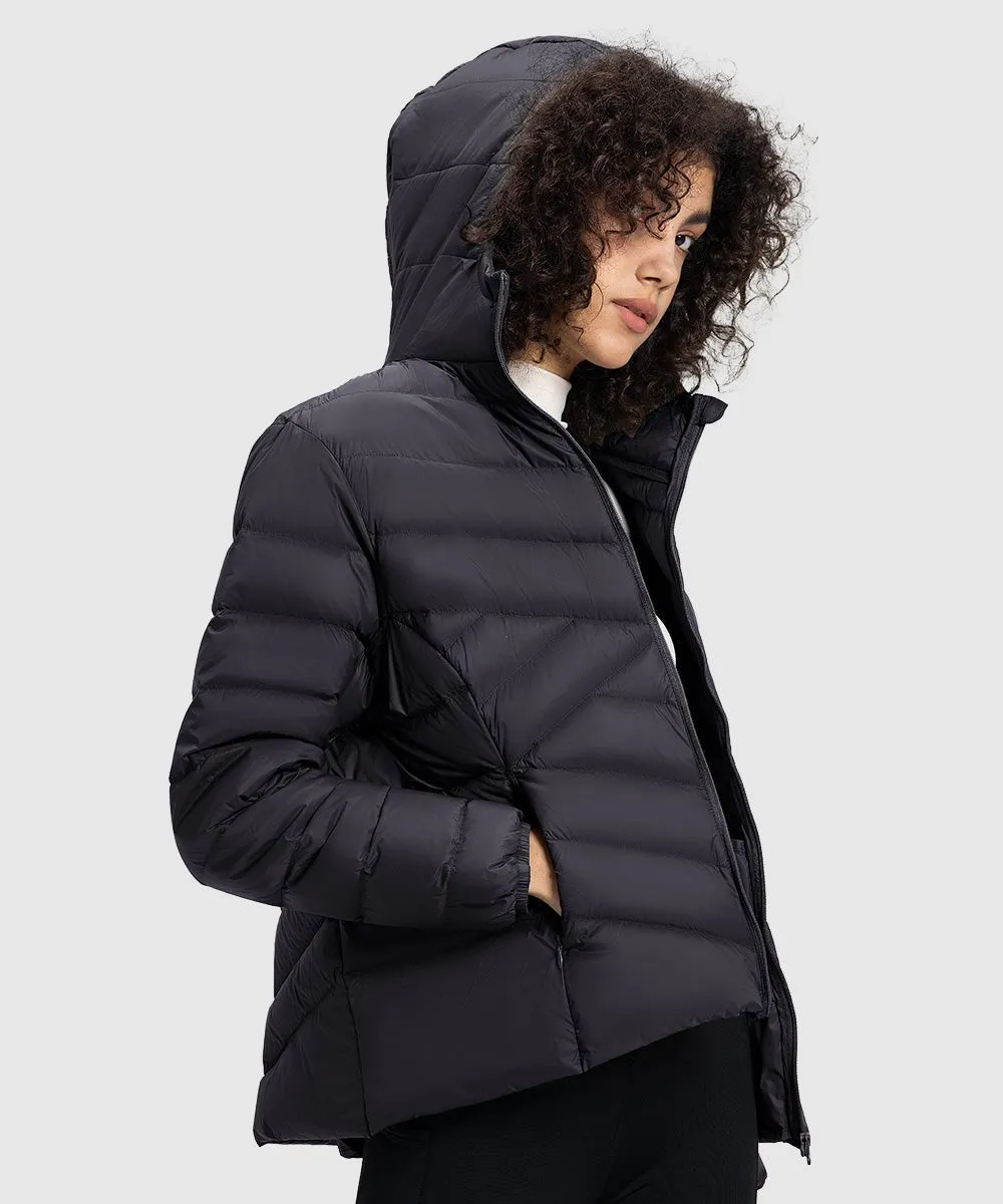 Women's Microlight Packable Puffer Jacket