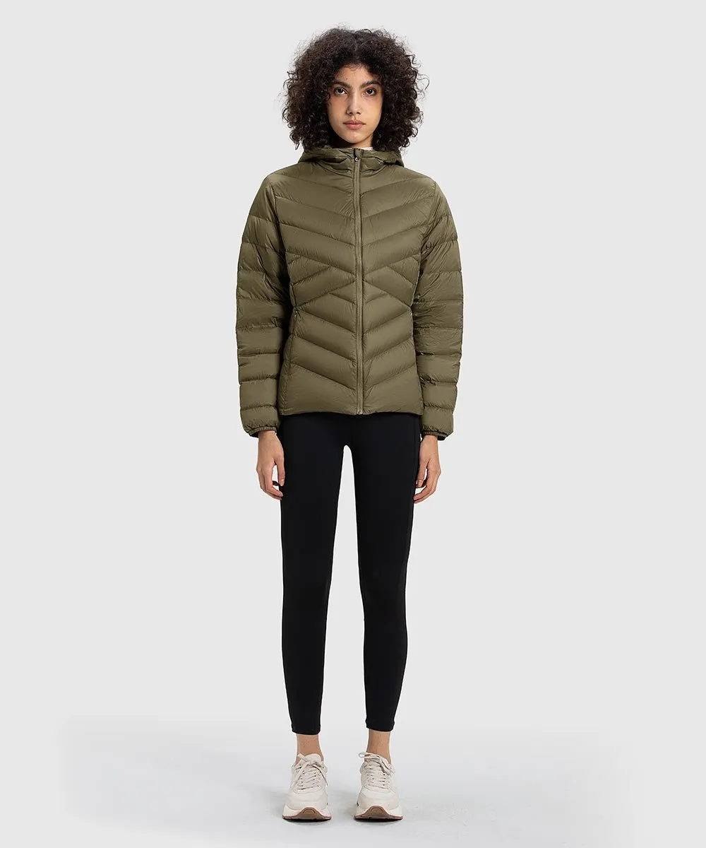 Women's Microlight Packable Puffer Jacket