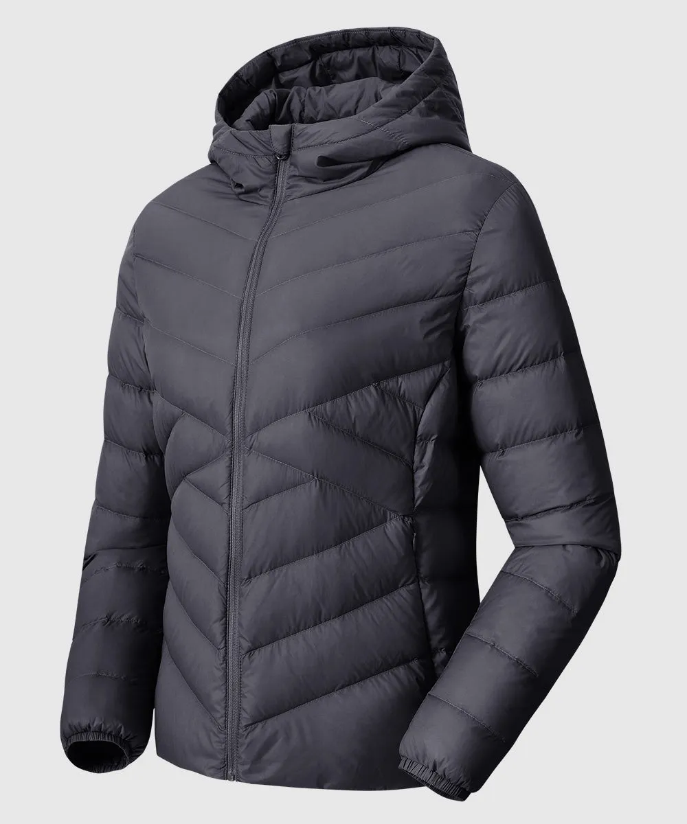 Women's Microlight Packable Puffer Jacket