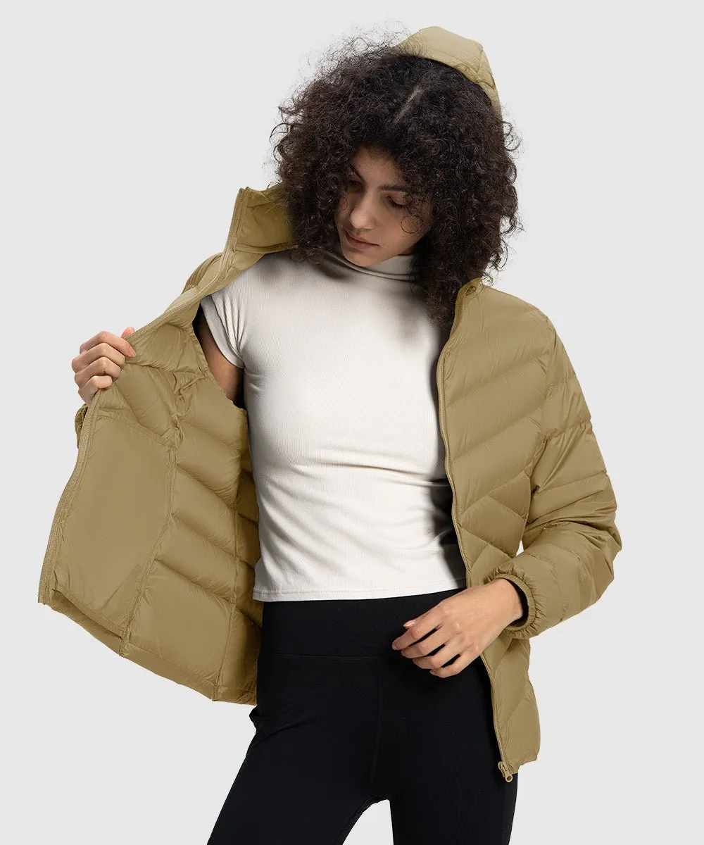 Women's Microlight Packable Puffer Jacket