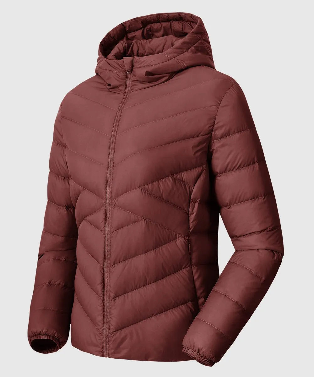 Women's Microlight Packable Puffer Jacket
