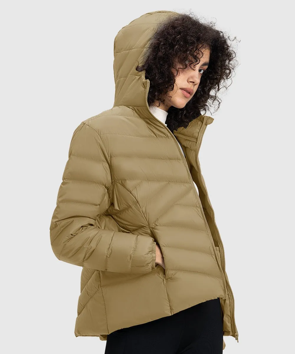 Women's Microlight Packable Puffer Jacket