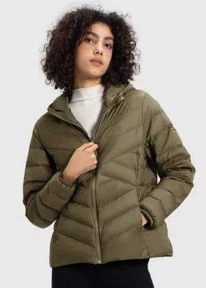 Women's Microlight Packable Puffer Jacket
