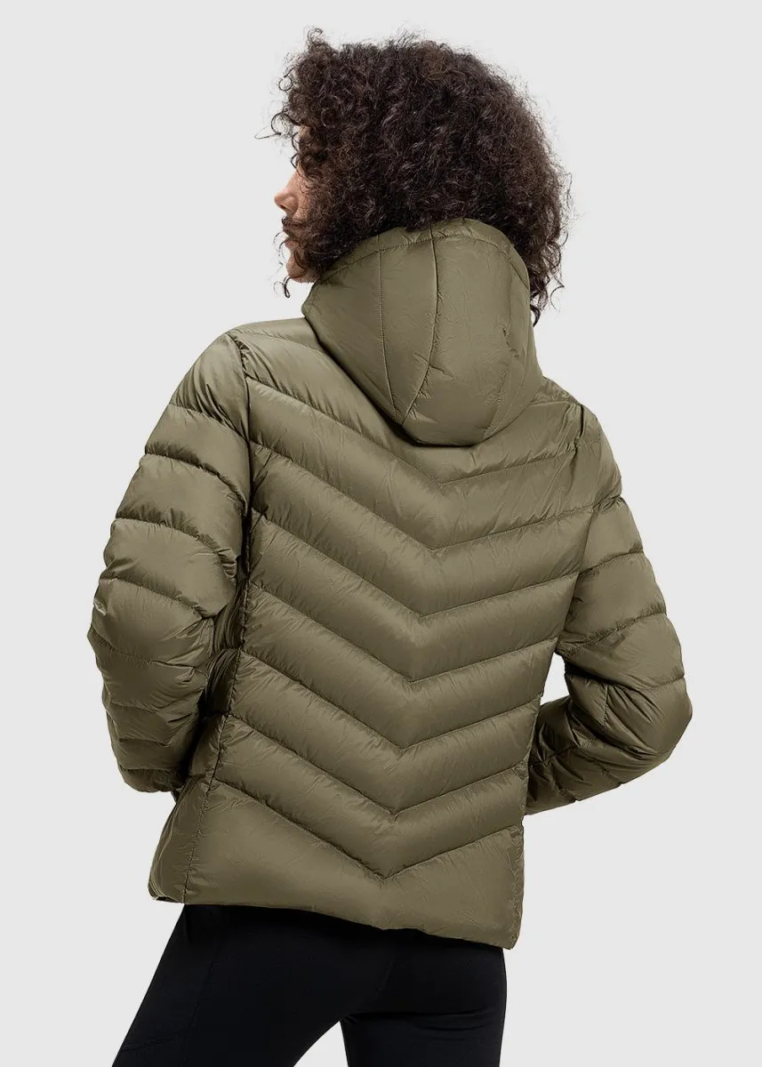 Women's Microlight Packable Puffer Jacket