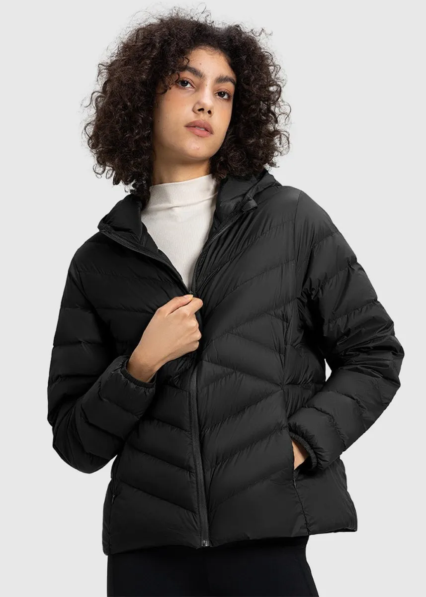 Women's Microlight Packable Puffer Jacket