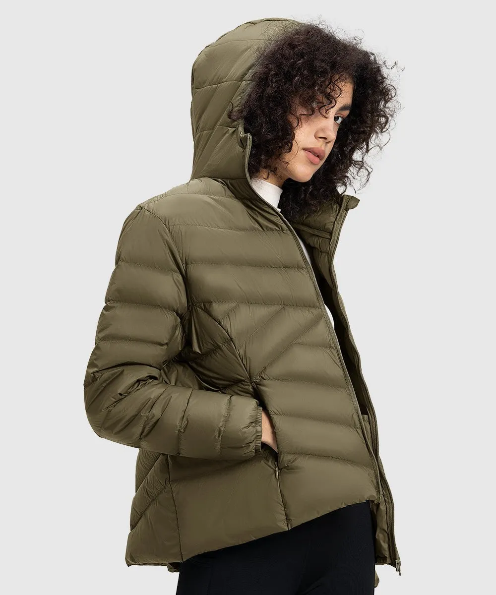 Women's Microlight Packable Puffer Jacket