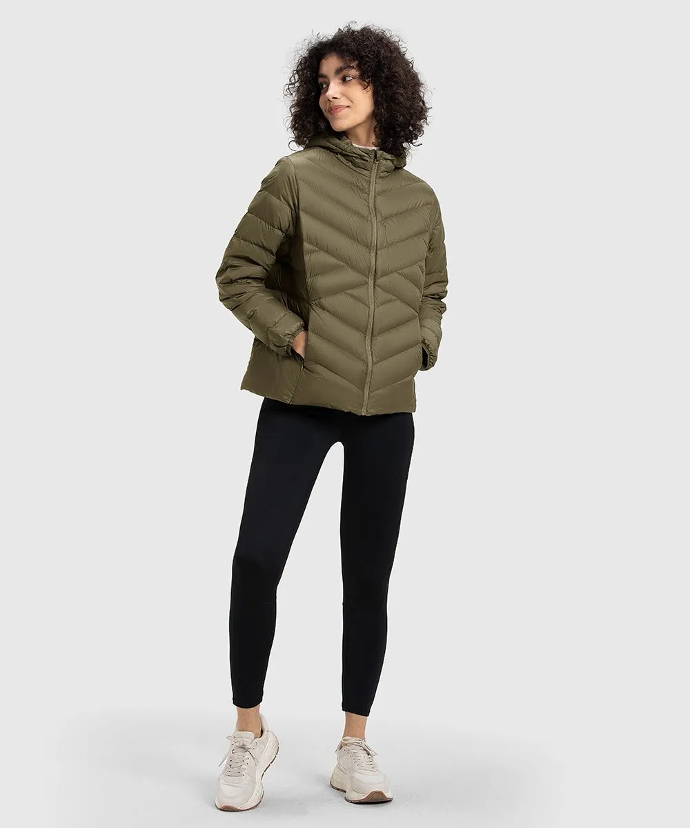 Women's Microlight Packable Puffer Jacket