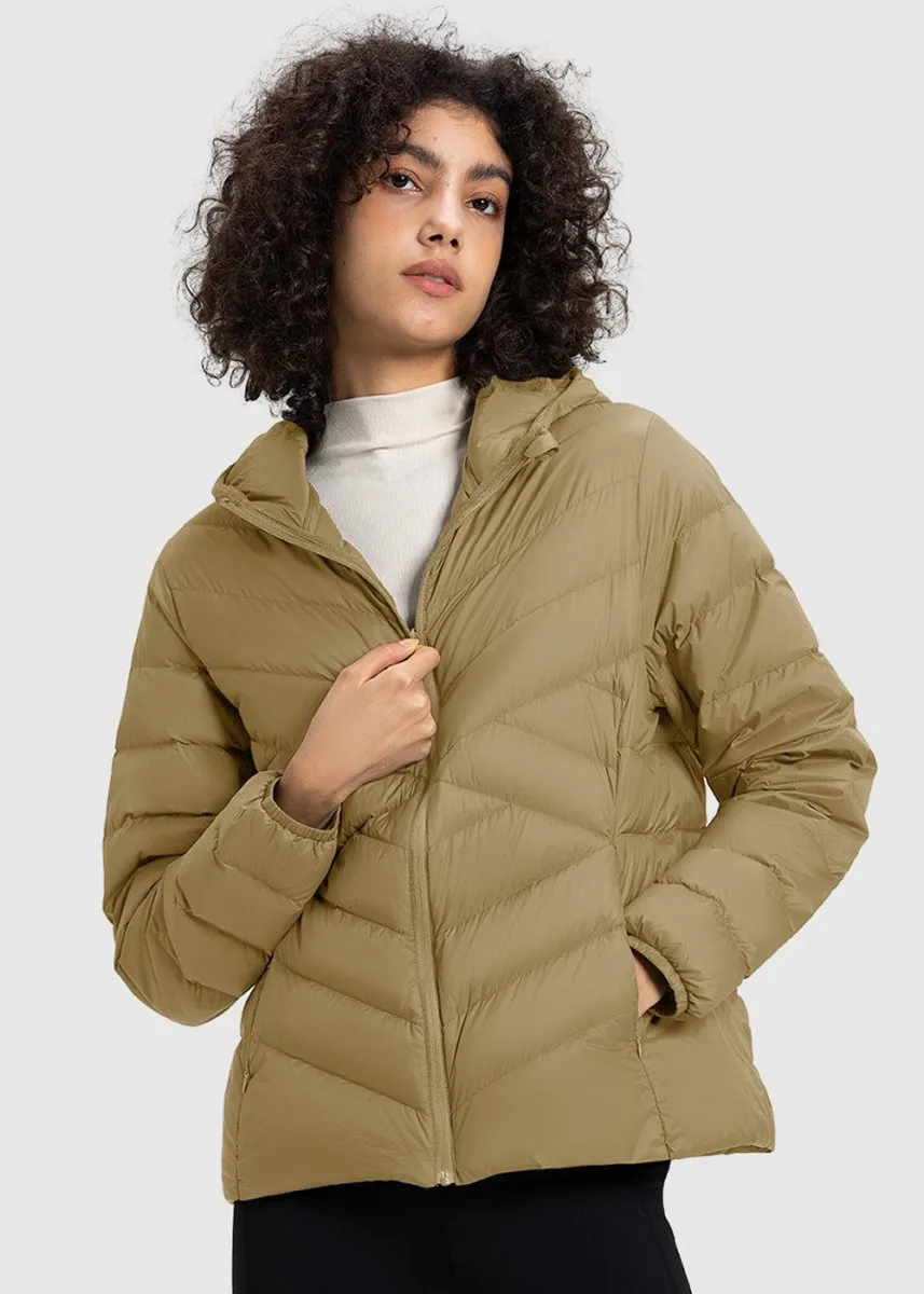Women's Microlight Packable Puffer Jacket