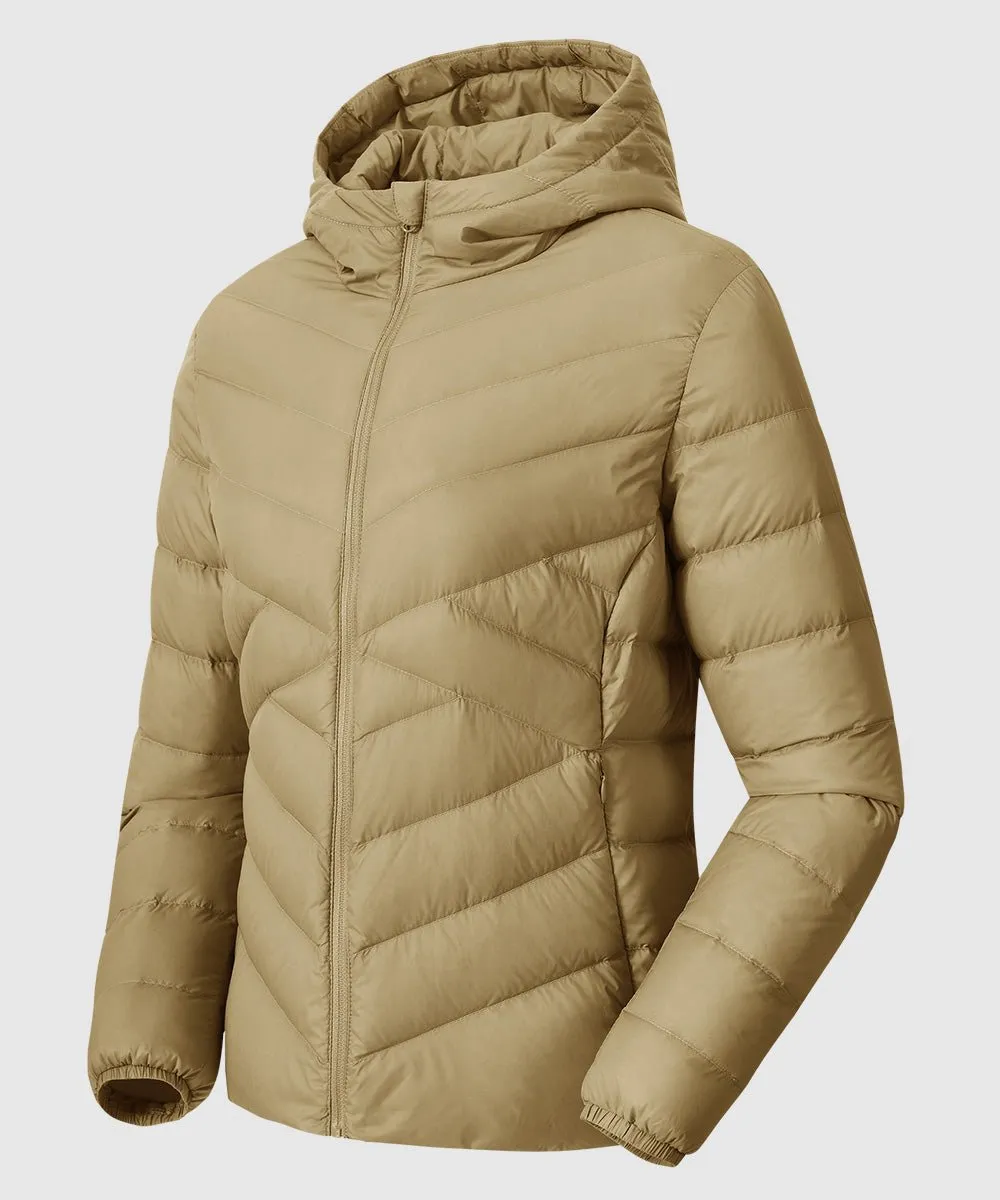 Women's Microlight Packable Puffer Jacket