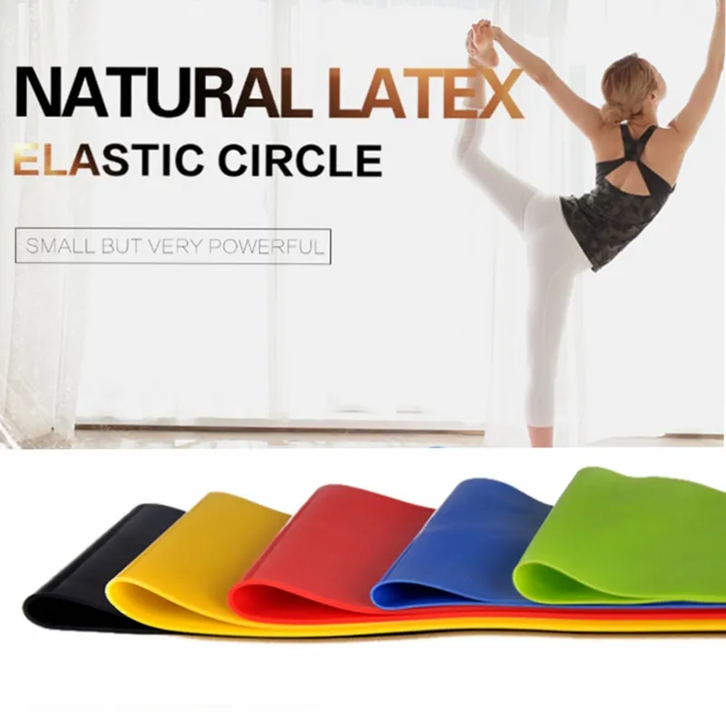 Yoga Elastic Rubber Resistance Bands