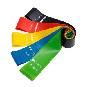 Yoga Elastic Rubber Resistance Bands